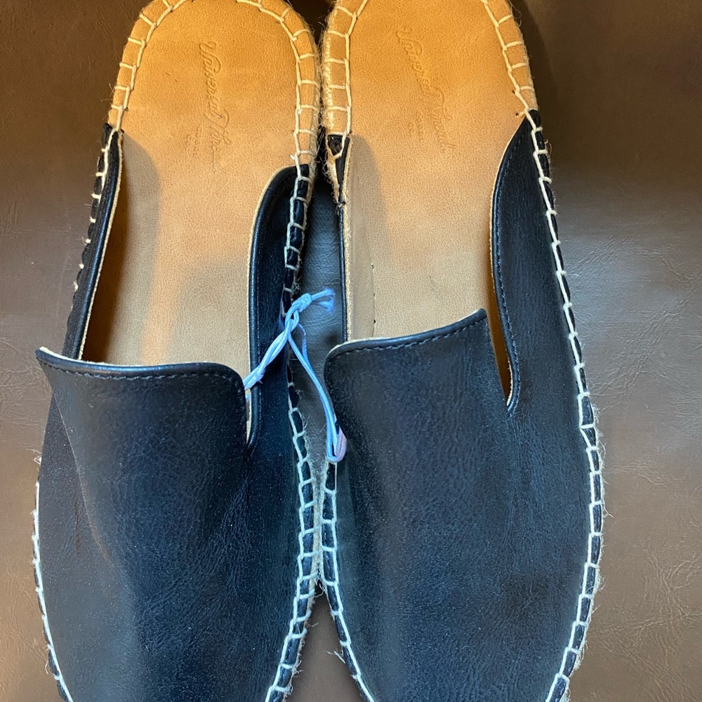 Black and rope loafer slip ons from Target - Picture 2 of 4